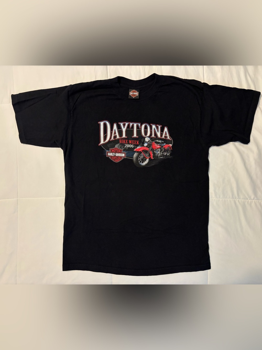 Harley-Davidson Y2K Daytona 2006 T-shirt Size XL